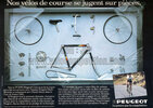 Publicité vélo Peugeot PYFC 3 tubes carbone